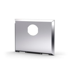 Stainless steel lid 400x300mm
