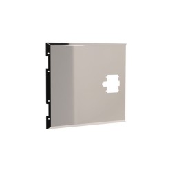 Ruostumattomasta teräksestä valmistettu kansi 500x500mm