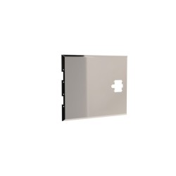 Stainless steel lid 600x500mm/side