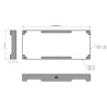 Krae 1200 x 500 x 110 мм