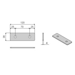 Spherical clamp 24638 filling plate