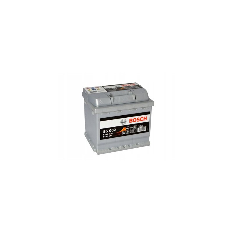 Bosch S5 002 54Ah 530A 207x175x190 -+