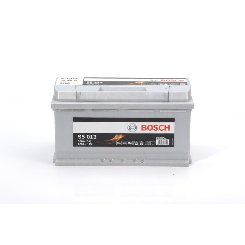 Bosch S5 013 100Ah 830A 353x175x190 -+