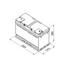 Bosch S5 015 110Ah 920A 393x175x190 -+