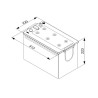 Bosch T5 077 180Ah 1000A 513x223x223+-