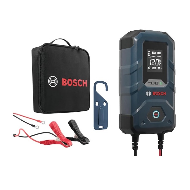 Akulaadija Bosch C80-Li 15A 6/12V Akulaadija Bosch C80-Li 15A 6/12V