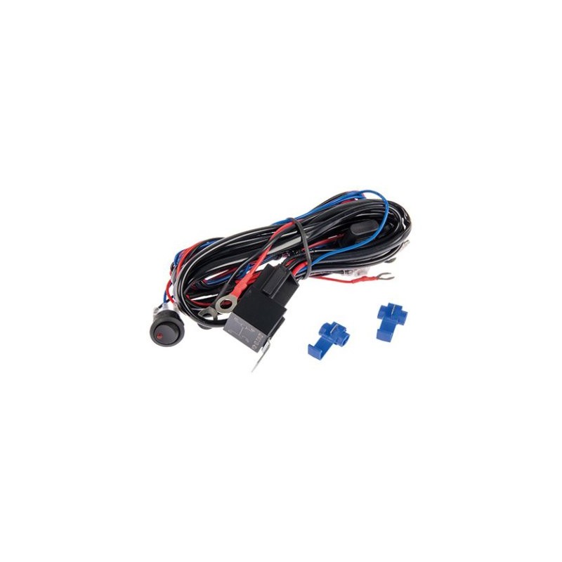Juhtmekomplekt 2-tulele 12V relee+lüliti- veoauto varuosad- Nordparts
