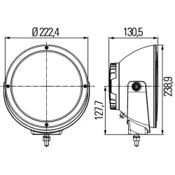 Hella Luminator LED kaugtuli
