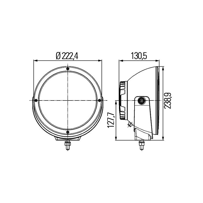 Hella Luminator LED kaugtuli