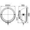 Hella Luminator LED kaugtuli