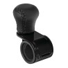 Roolinupp nahk must läbimõõdule 20-40mm