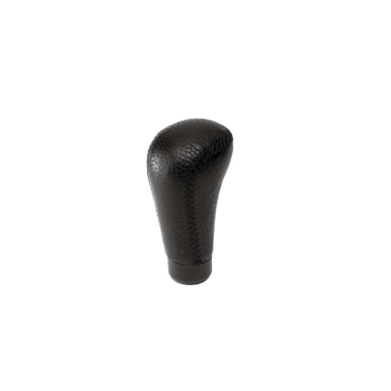 Gear knob black, leather