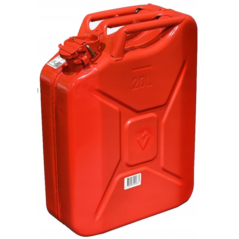 Kanister 20L plekist punane Valpro Kanister 20L plekist punane Valpro