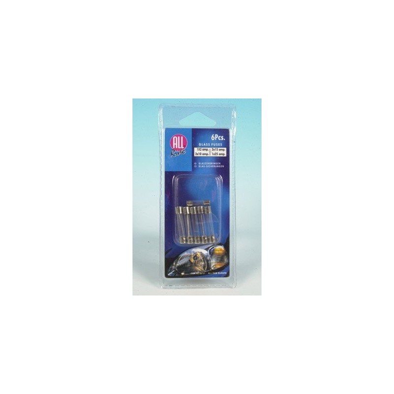 Glass protection compl. 6pcs 2-25A