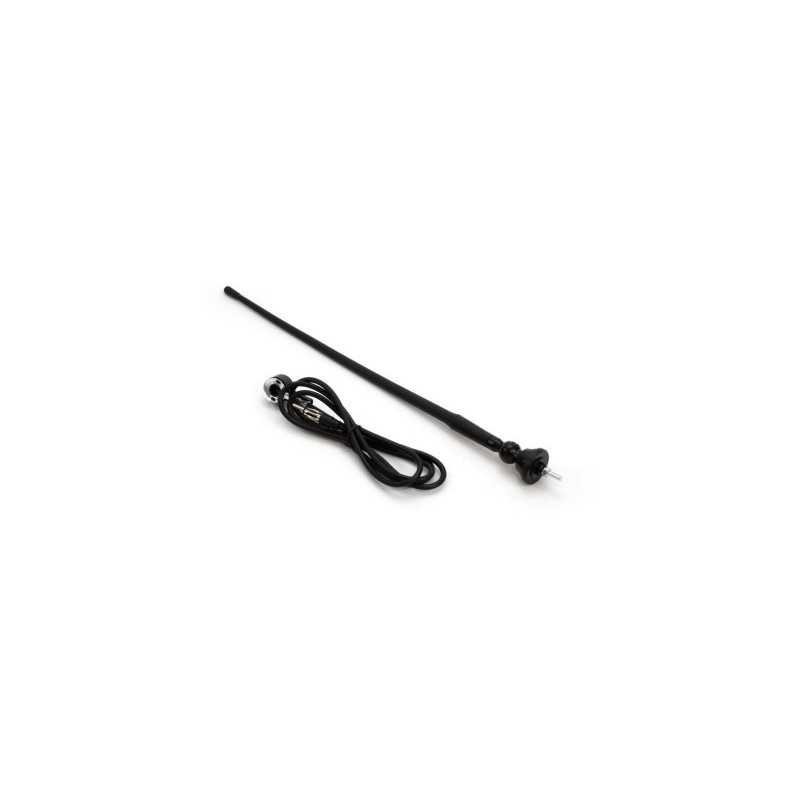 Antenn, elastne, 34cm, juhe 1,4m, M5mm