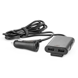 Telefonilaadija ees-tagapool 4*usb,12/24- veoauto varuosad- Nordparts