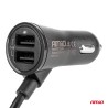 Зарядное устройство для телефона 4*usb, 12/24