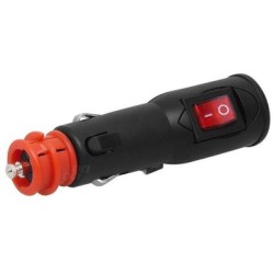 Cable nozzle with switch 12/24V