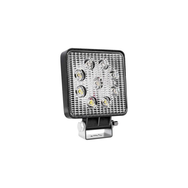 Töölamp 12/24V,11*11CM, 9 ledi, 2160lm