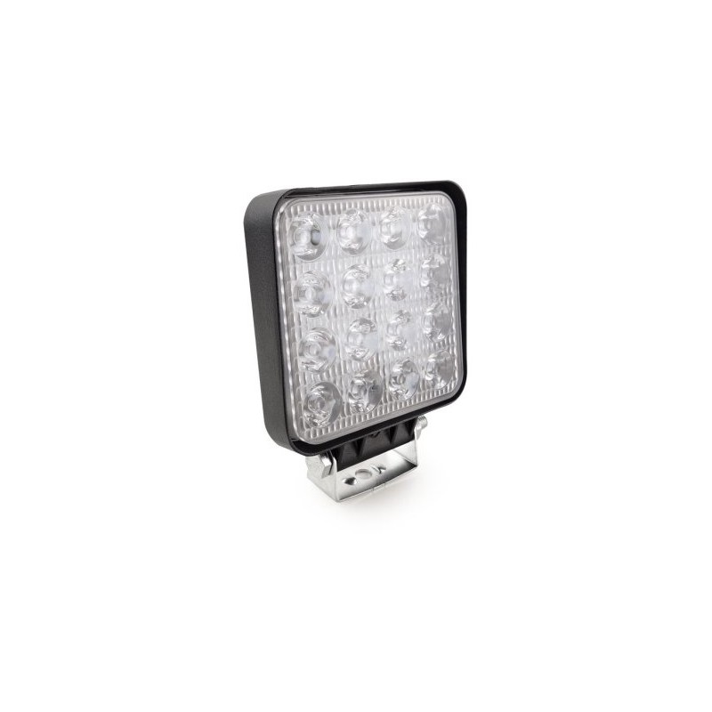 Work light 16 led, 110*110mm, 12-24V, 3850lm