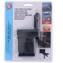 Hargmik kolminkertainen 12/24V, max 5A