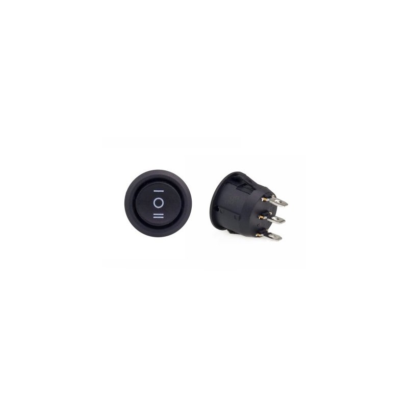 Ümmargune lüliti I-0-II 12V/230V