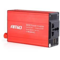 Inverter 24V-230V,300/600W, 2 USB-porti
