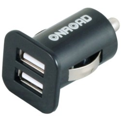 Зарядное устройство USB mini 2 гнезда 12V 2100mA
