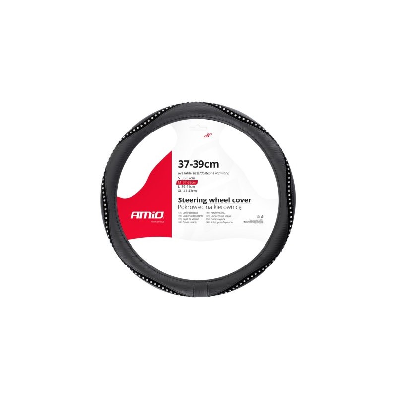 Wheel cover 37-39cm, black