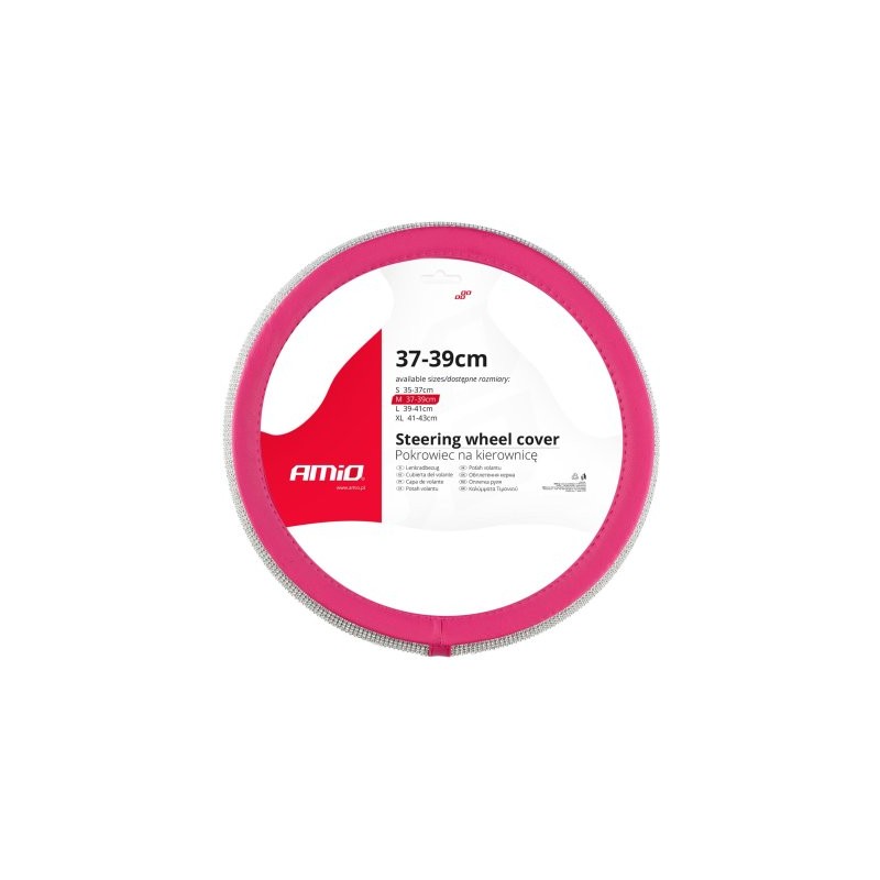 Roolikate 37-39cm, roosa,hall