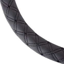Wheel cover for diameter 37-39cm black