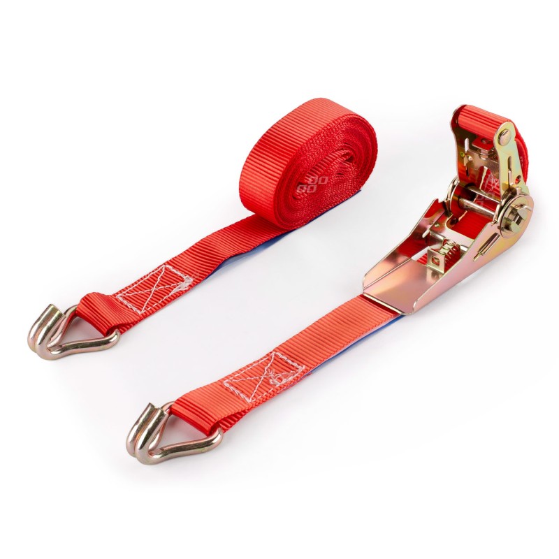 5m load strap, width 2,5cm, 500kg, tensioner