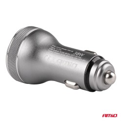 Intelligent car charger 12V/24V, full power