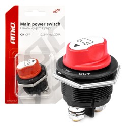 Circuit breaker 3 positions, 12/24V, 200A