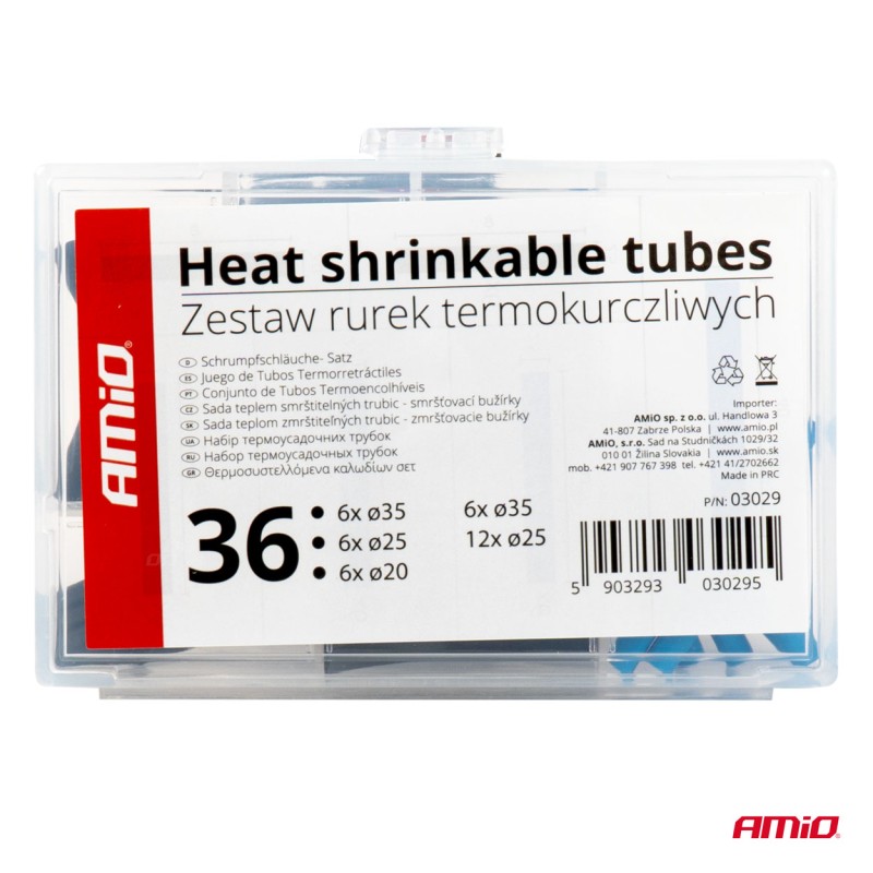 Thermo shrinkable robes 36pcs Thermo shrinkable robes 36pcs