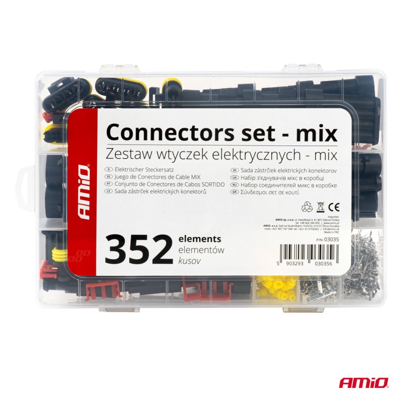 Connectors compl. 352pcs Connectors compl. 352pcs