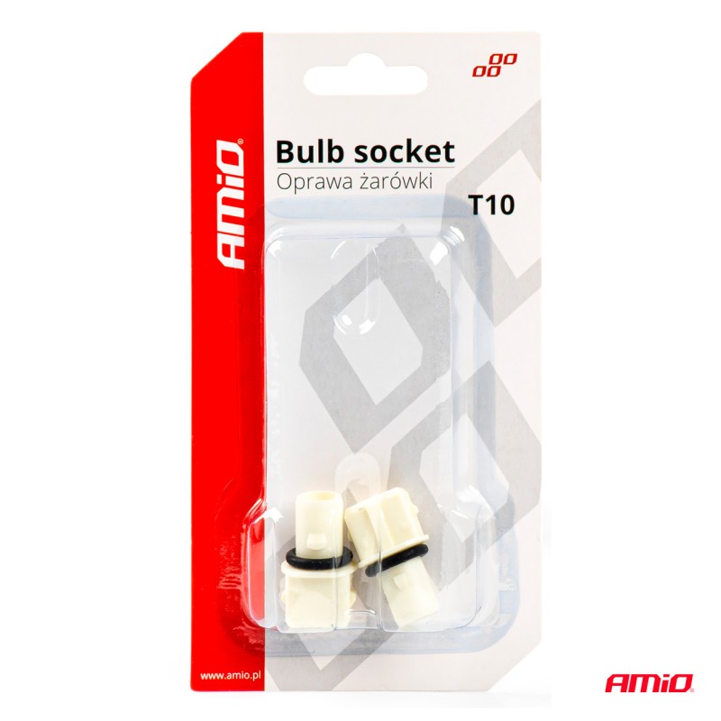 Pear socket 2pcs, base T10 Pear socket 2pcs, base T10