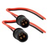 Pear socket 2pcs, socket T10, wire 15cm