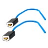 Pear socket 2pcs, 12/24V, socket H1/H3, wire