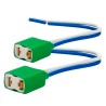Pear socket 2pcs, 12/24V, base H7, wire 15cm