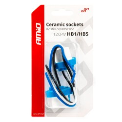 Pear socket 2pcs, plinth HB1/HB5 9004/9007