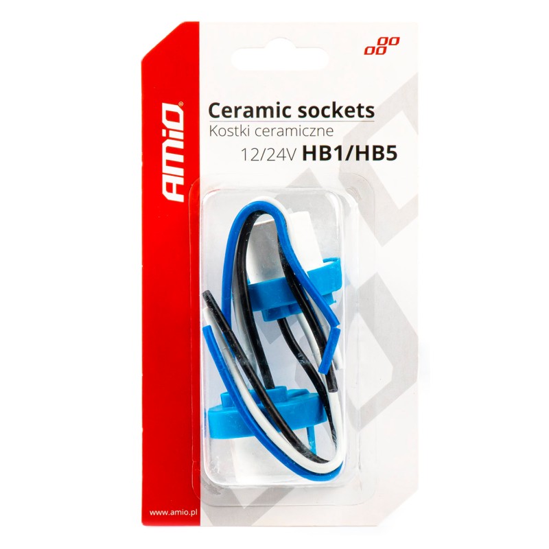 Pear socket 2pcs, plinth HB1/HB5 9004/9007 Pear socket 2pcs, plinth HB1/HB5 9004/9007