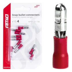 Nozzle set 10 pcs male 4mm 0.5-1.5mm
