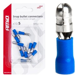 Set of 10 nozzles, male, 5mm 0.5-2.5mm