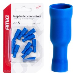 Nozzle set 10 pcs, female, 5mm 0.5-2.5mm