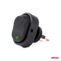 Ellips lüliti ON/OFF,12/24V,30A,roheline