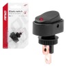 Ellips ON/OFF switch, 12/24V, 30A, red