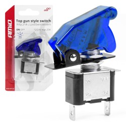 Blue light gun switch 12/24V, 20A