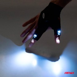 Veekindlad kindad koos LED-tuledega
