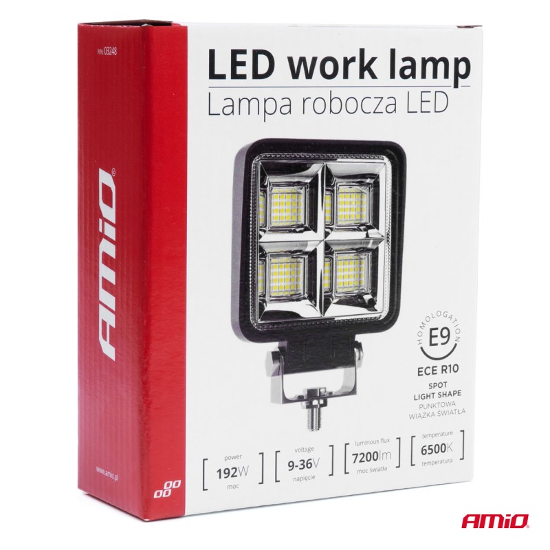 Töövalgusti 94led spot 9-36V 7200lm